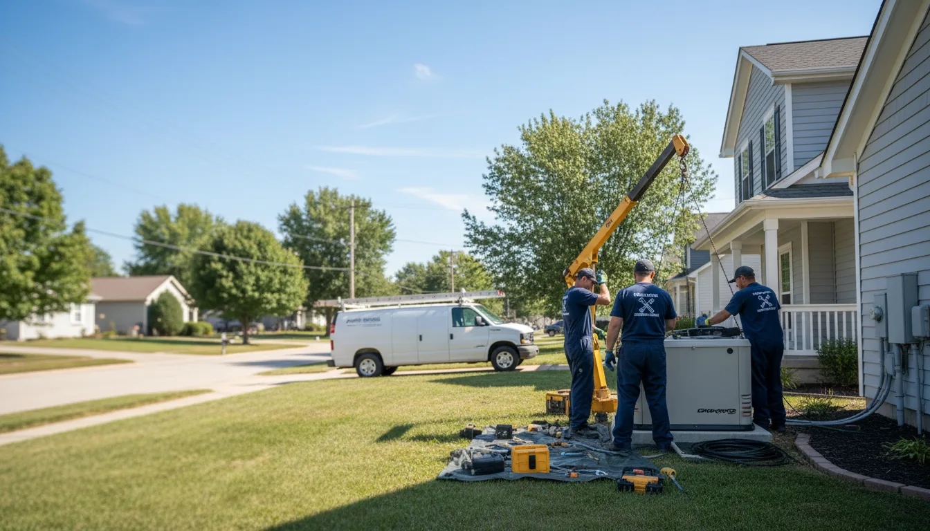 Generator Installation in Matfield Green, KS near me